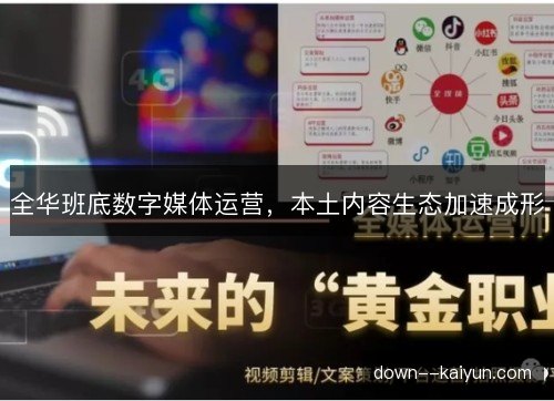 全华班底数字媒体运营，本土内容生态加速成形